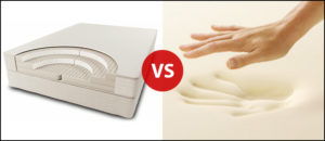 memory foam and latex mattress difference