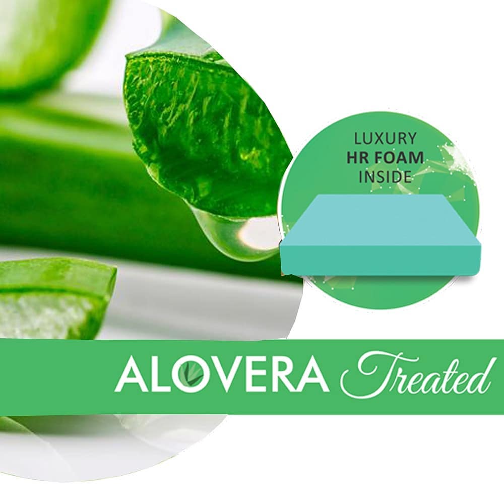 Sleep Spa Vs. Flo Mattress -Aloe Vera Fabric