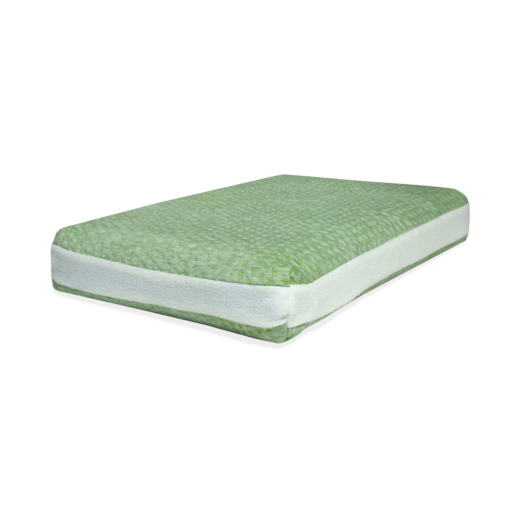Aloe vera memory foam pillow top