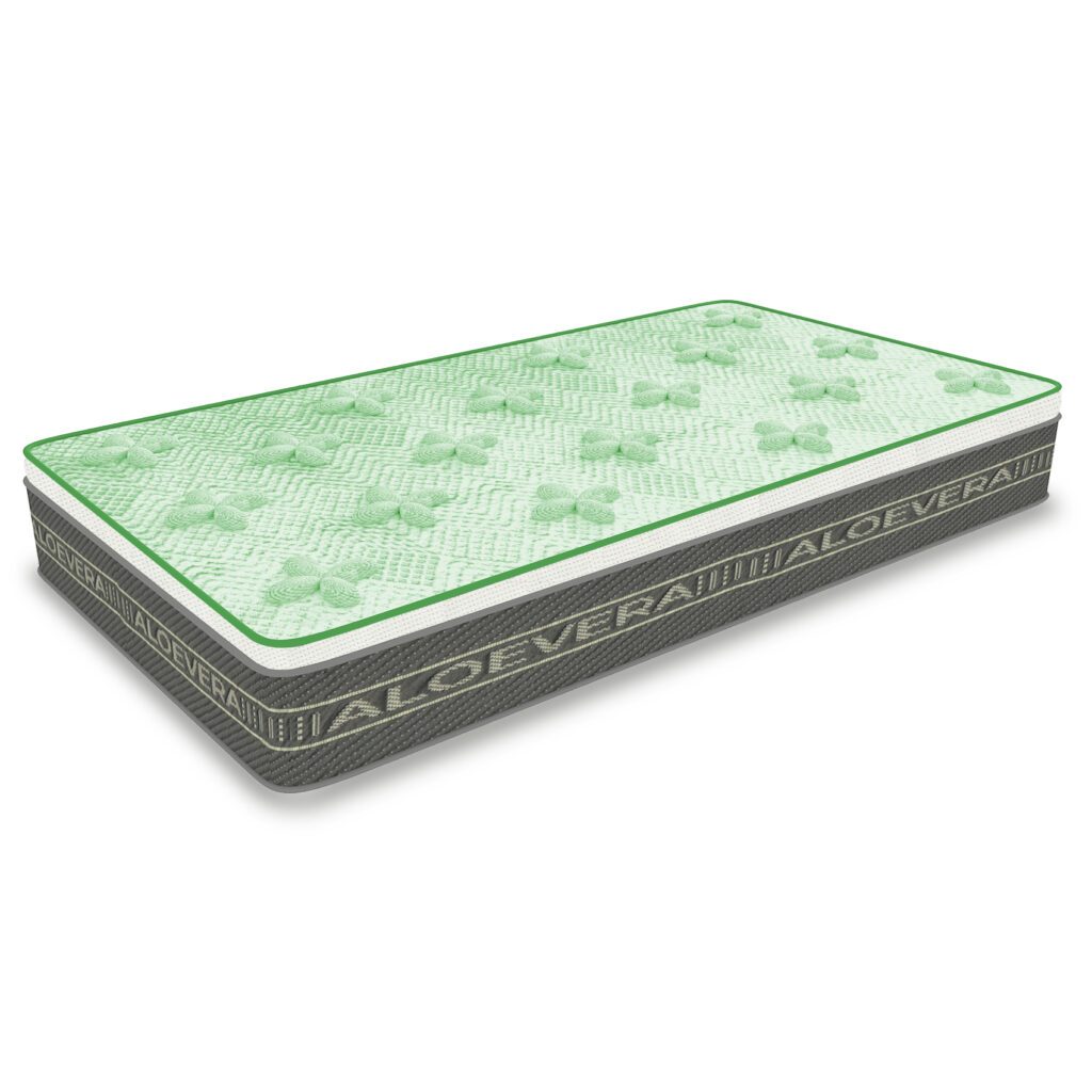 Nature Rest Aloe Vera Fabric Pillowtop Memory Foam Mattress