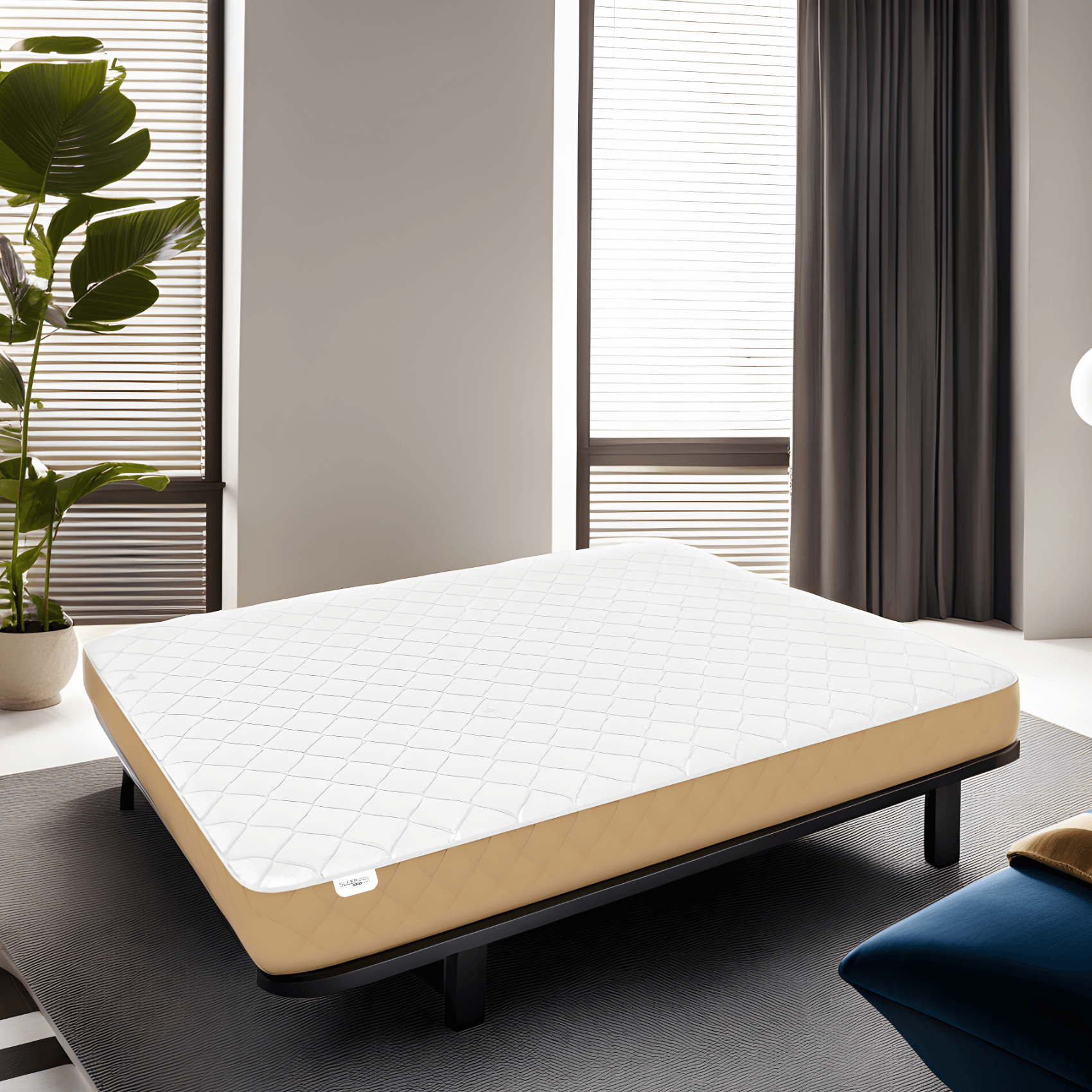 Buy King Size Orthopaedic Memory Foam Mattress In India - Sleepspa