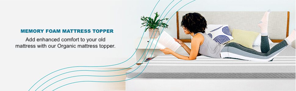 memory foam mattress topper INDIA