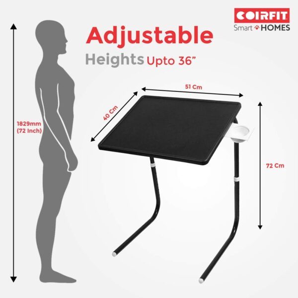 Portable laptop table