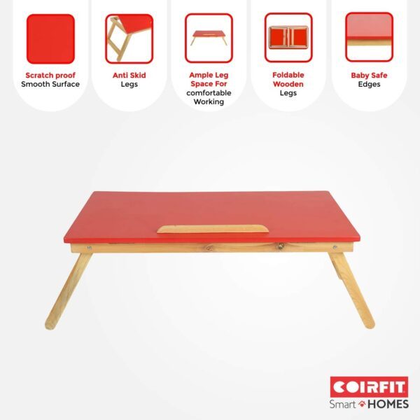 Standing laptop table