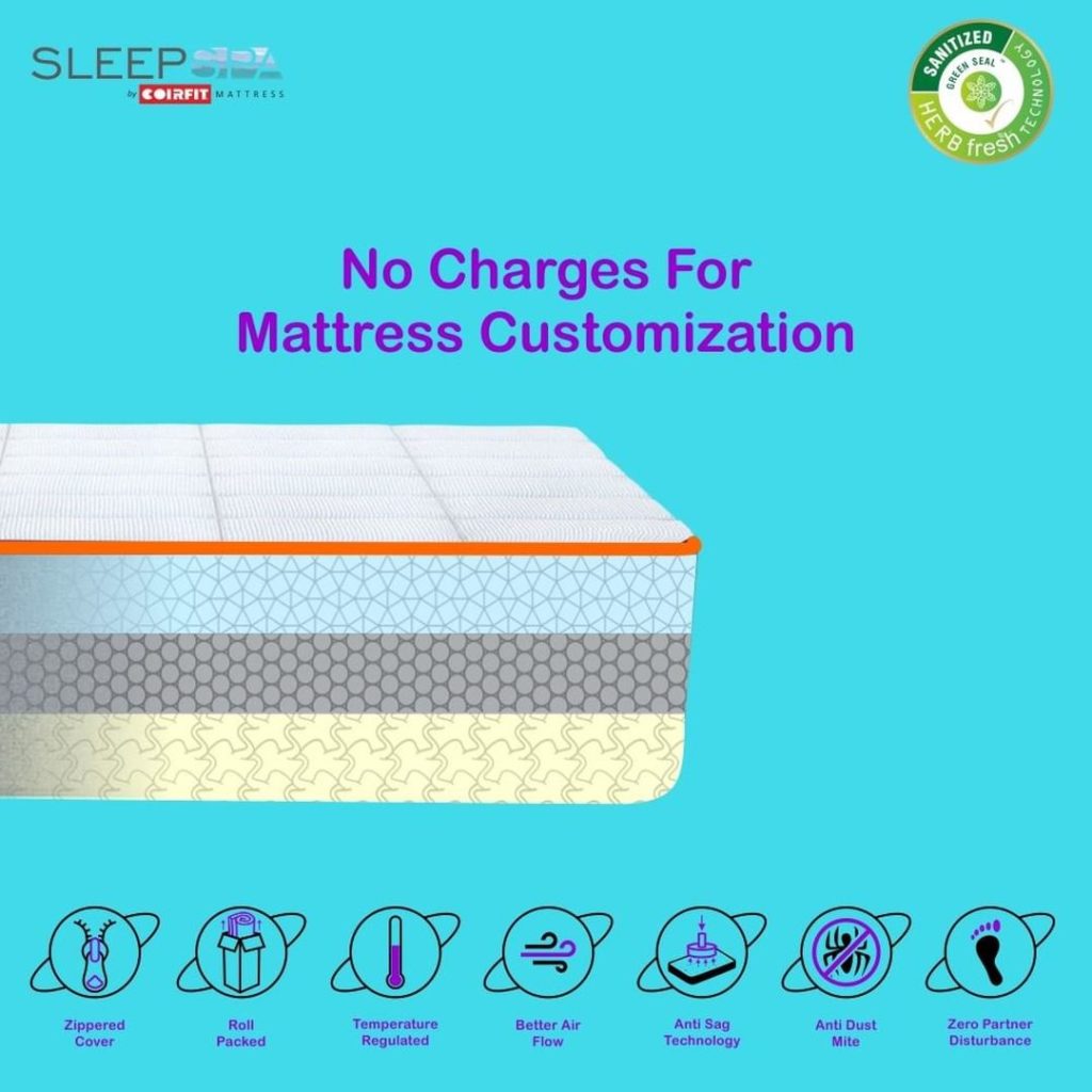 Customised mattress in Indai